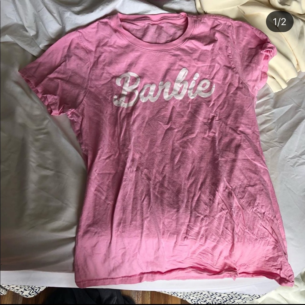 BARBIE tee shirt and chain